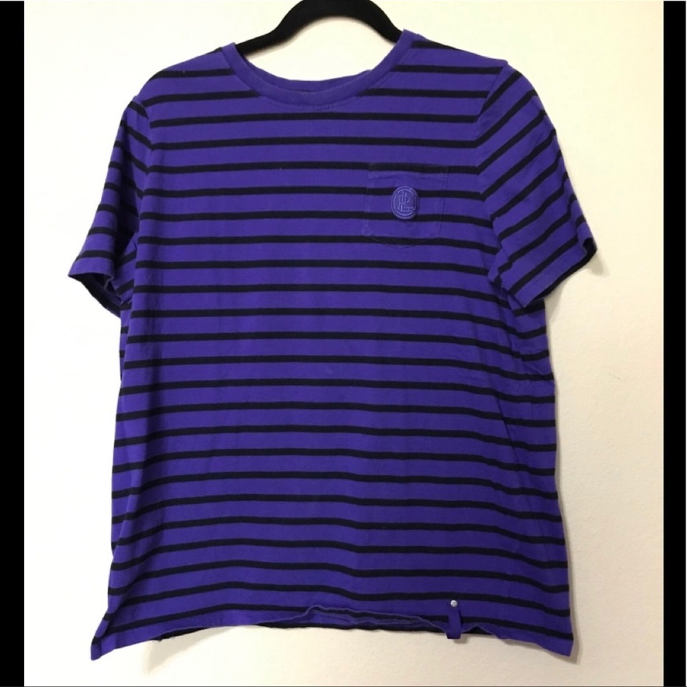 G - Ralph Lauren Purple Striped Shirt